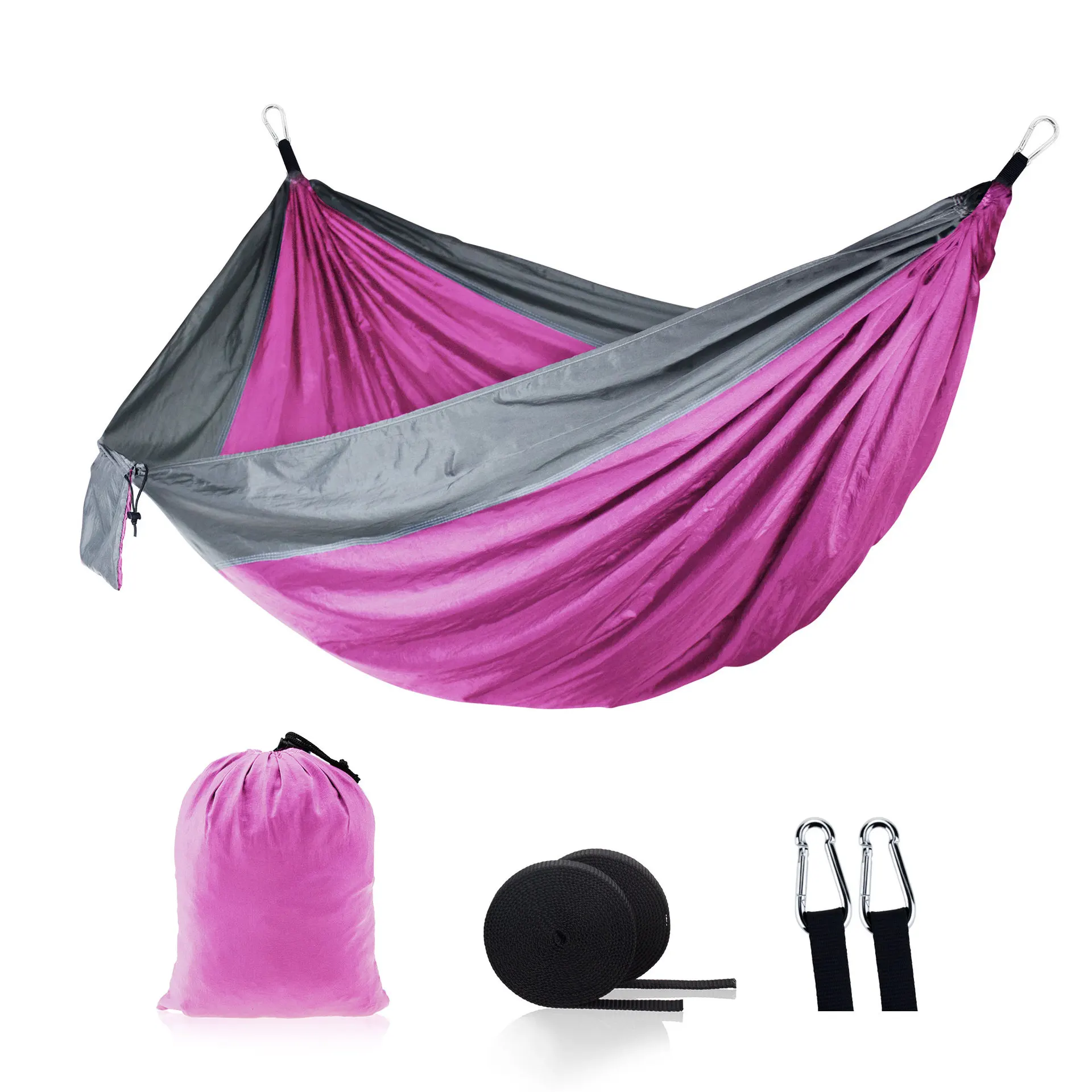 Survival Outfitters Camping Hammock - Portable Hammock Single or Double Hammock Camping Accessories for Outdoor with Tree Straps