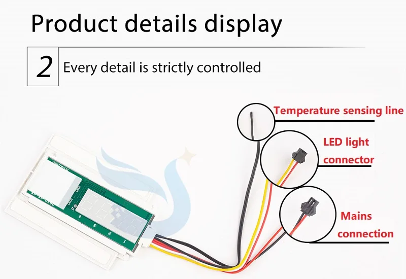 Bathroom Anti Fog Dimmer Switch Single Double Color Led lights Sensor Touch Switch With Time Temperature supplier