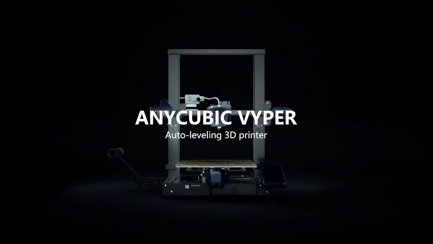 ANYCUBICアップグレードされたVyper高品質デュアルアクシスメタル3D 