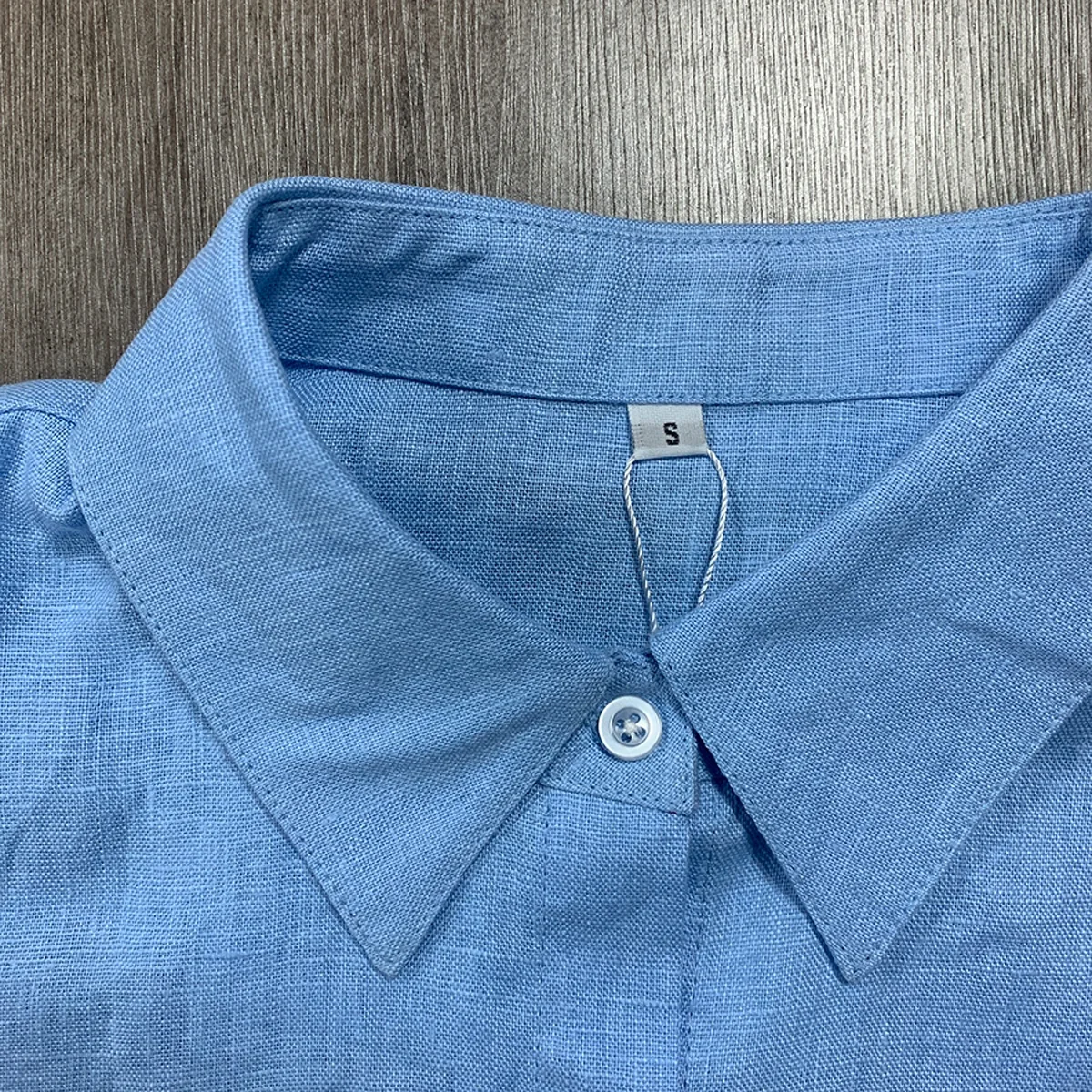 JL116T Hot Selling Men’s Cotton Hemp Shirts Embroidery Men’s Plus Size Button up Shirts Long Sleeve