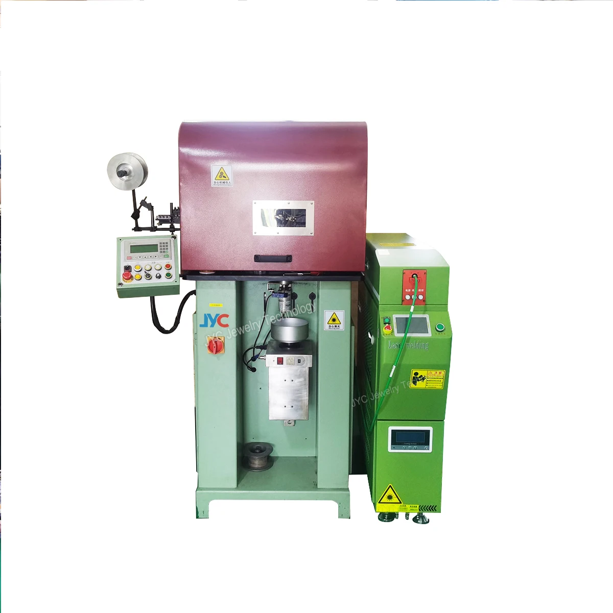 Italian Technology Laser Welding Hollow Gold Rope Chain Making Machine