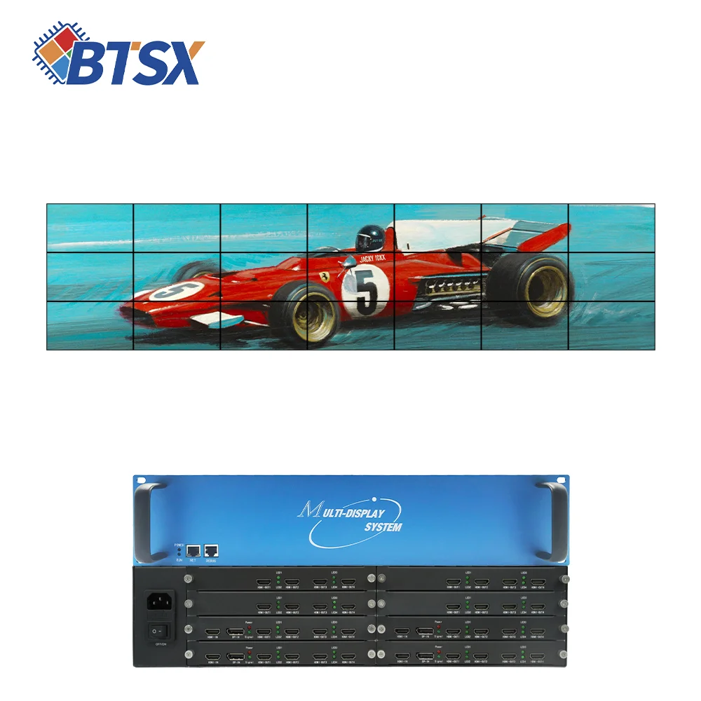 Customizable 4 Input 32 Output LED Video Processor 8K 4x8 7x4 3x5 11x2 Professional Audio Video & Lighting