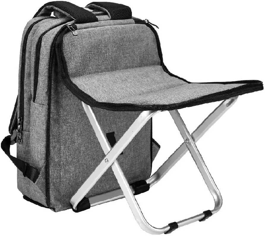 Multi-Functional Stool Combo Backpack and Portable