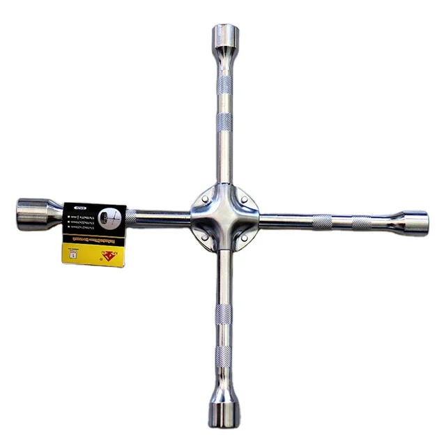 Cross Wrench With Clamp