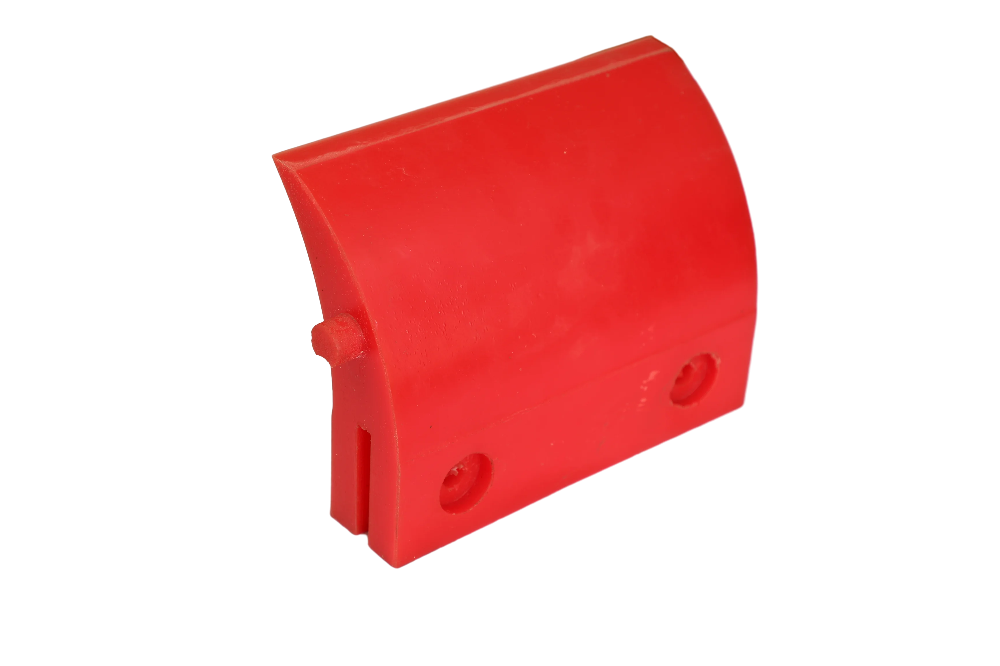 Customizable PU Polyurethane Conveyor Belt Cleaning Scraper Special-Shaped Buffer Block with Protective Cover supplier