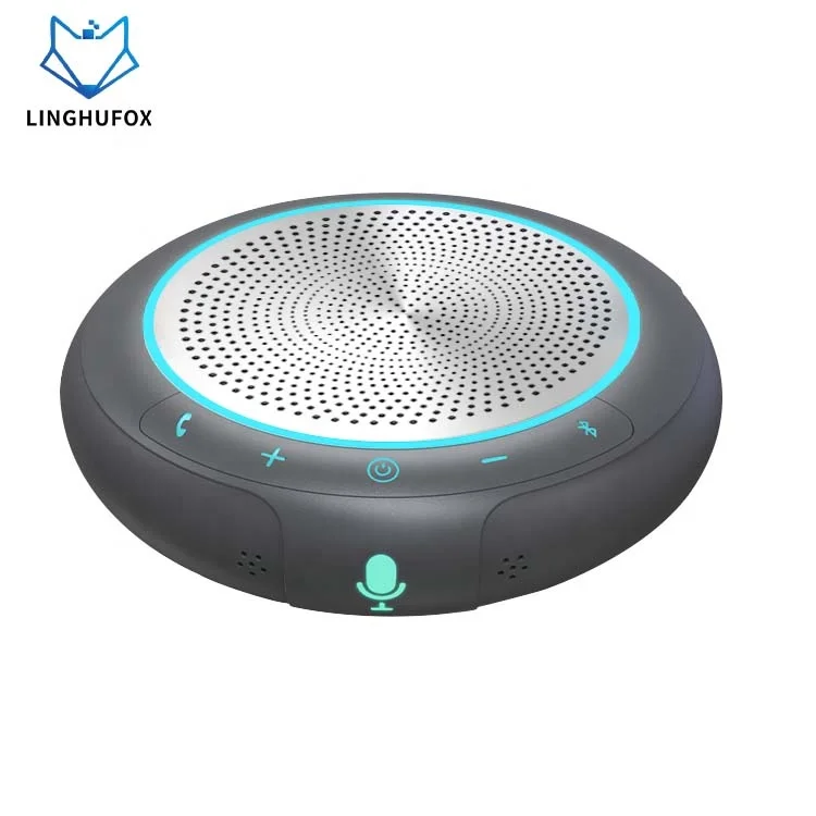 2023 Hotsale Portable Bluetooth Conference Speaker With Microphone 360 Degrees Usb Speakerphone