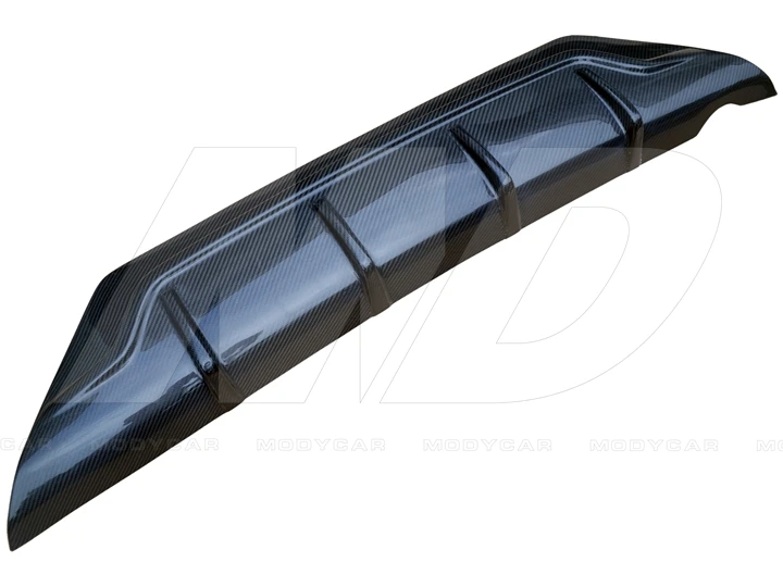 Nobless Style Carbon Fiber Rear Diffuser (only for Rs Bumper) for 2014-2016 Honda Fit Jazz Gk5