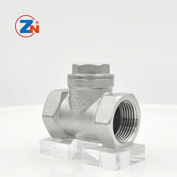 1/2In DN15 Non Return Check Valve CF8M Stainless Steel Water Pipe Lift Type Check Valves