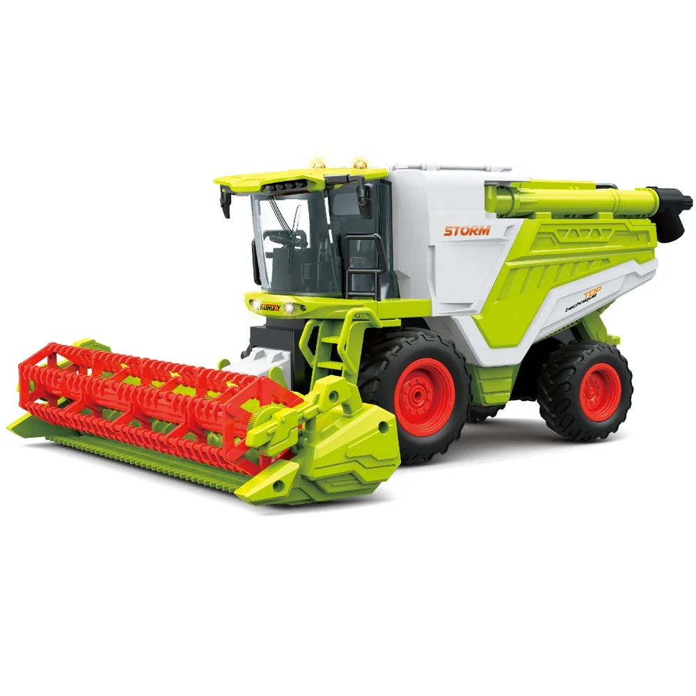 2025 New 6608H RC Farm Tractor Toy - High Simulation Fun