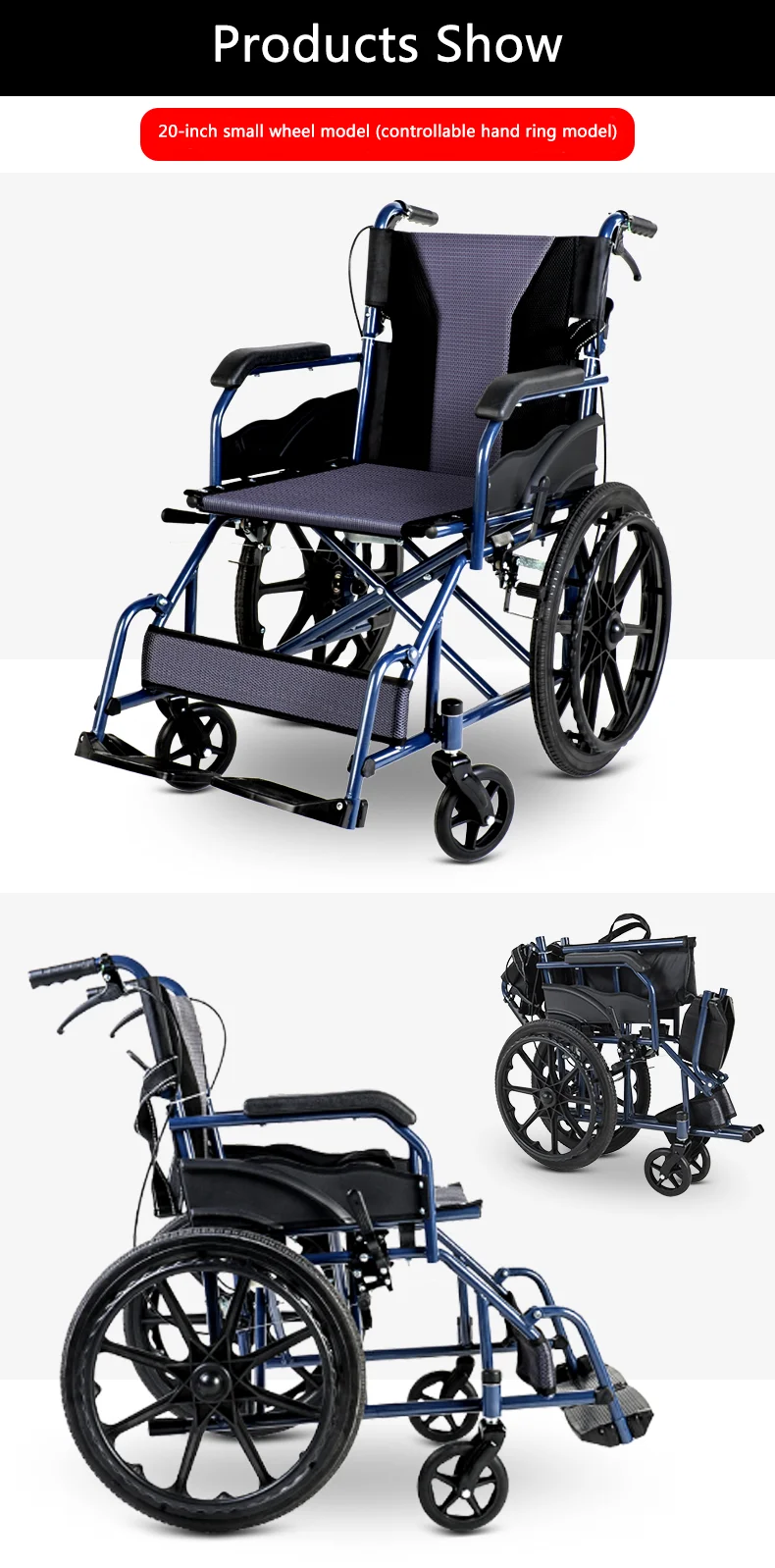 Factory Direct Selling Highquality Thickened Steel Pipe Foldable Back