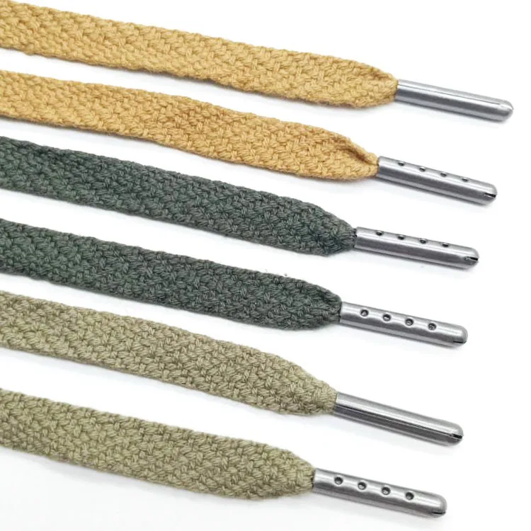 Sofine Waistband Sweatpants Rope Metal Cord Head Casual Sweatpants Cord