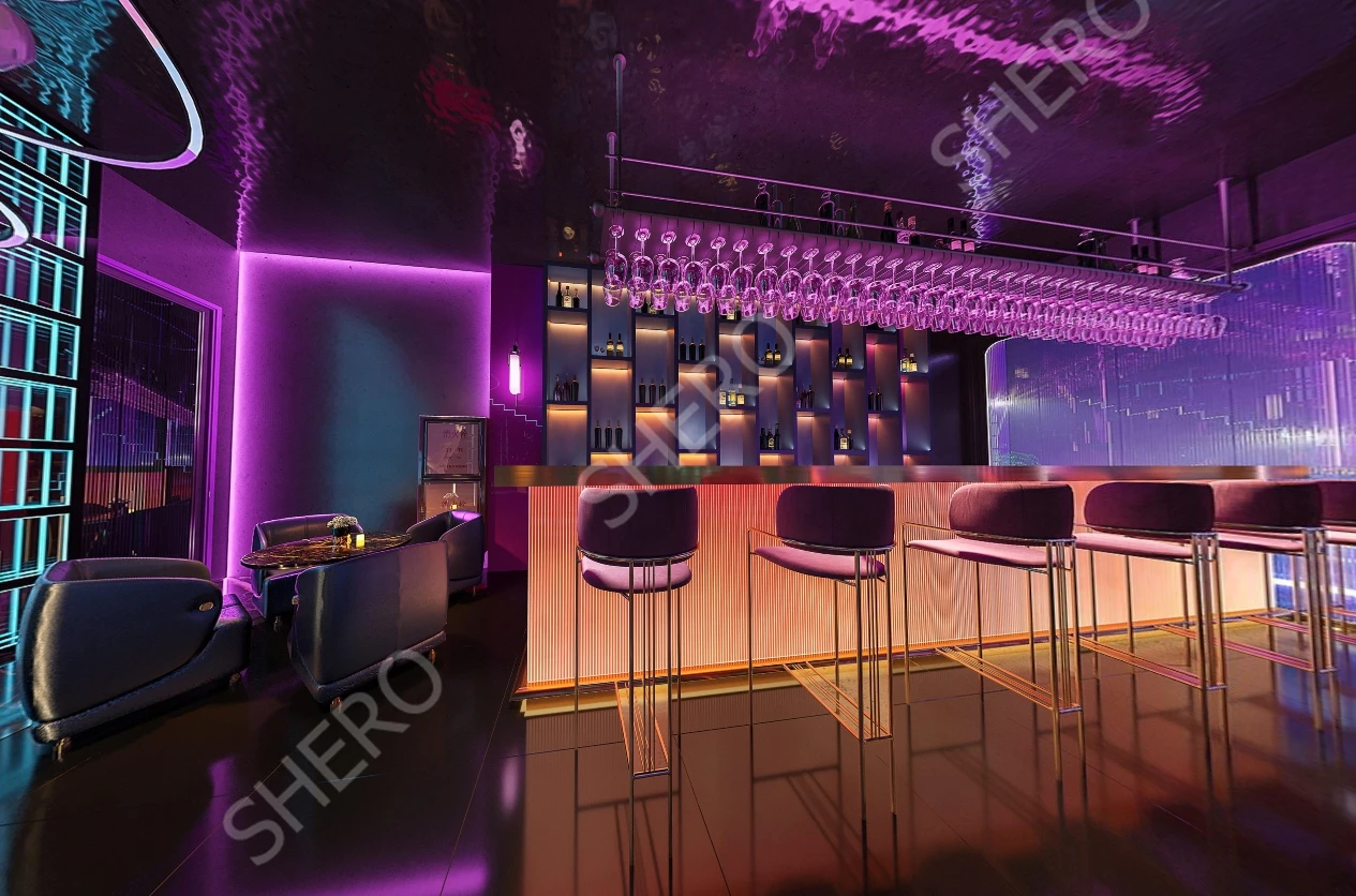 Modern Strip Club Furniture Nightclub Hookah Bar Lounge Set Furniture ...