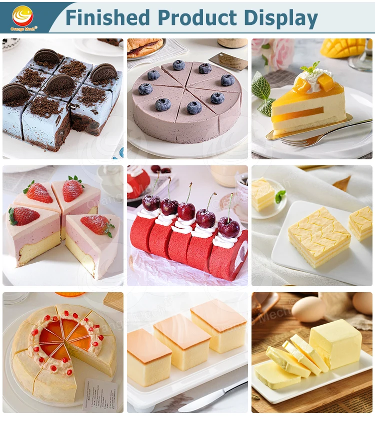 ORME Industry Ultrasonic Cake Cutter Slicer Square Sheet Cake Food Cut Machine Bakery