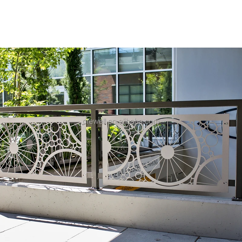 Modern Cement Balcony Stainless Steel 304 Staircase Perforated Sheet