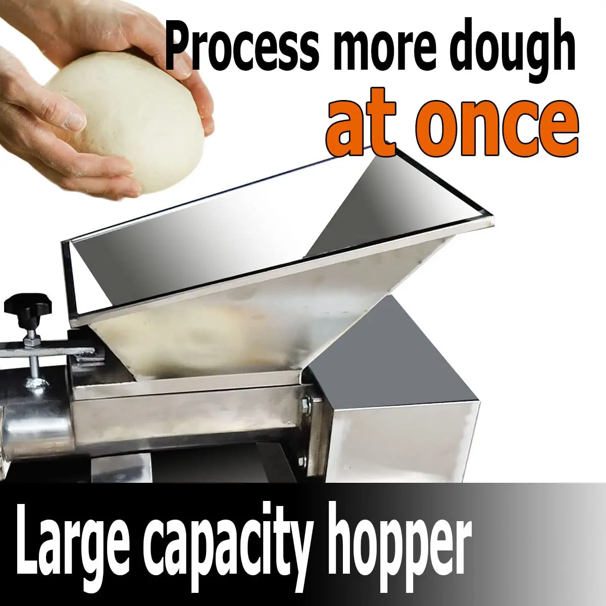 product pizza dough divider rounder machine chapati roller dough cutting machine maker dough ball divider machine-11