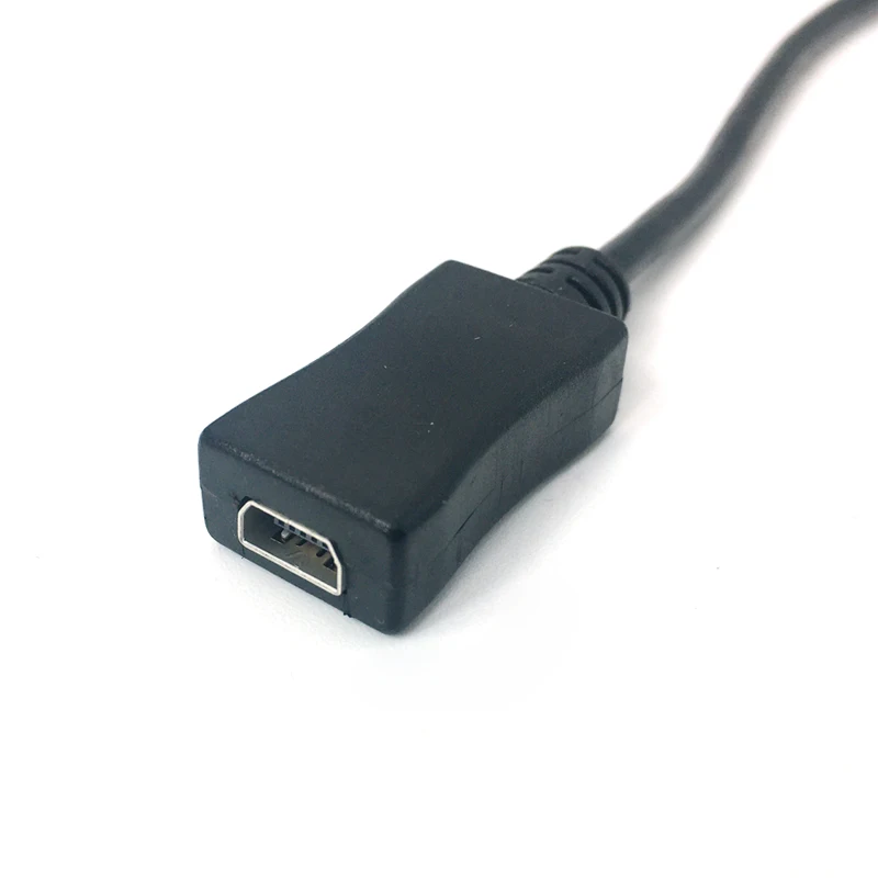 Mini 5V USB 10 Pin Male to Female Extension Cable with Braid Shielding for Data Transfer