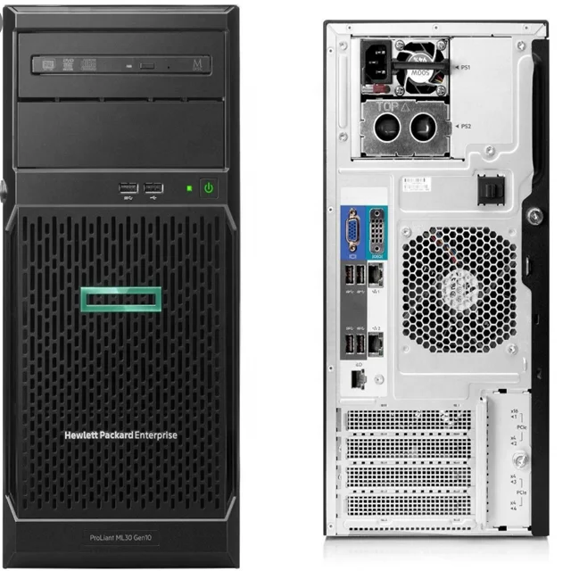 Hot Sale Original HPE ML30 Gen10 Intel Xeon E-2224 4U Tower Server
