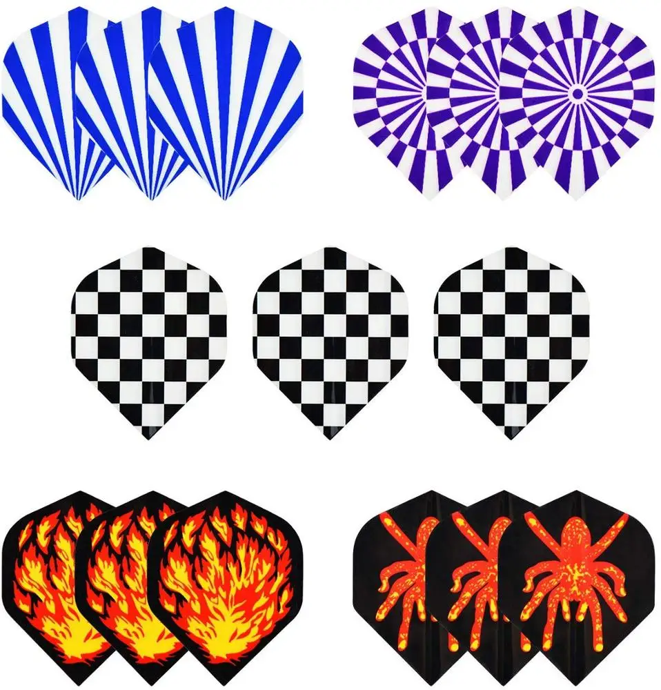 Wholesale Custom Pluma De Dardos Dart Flights Professional logo Dart Accessories
