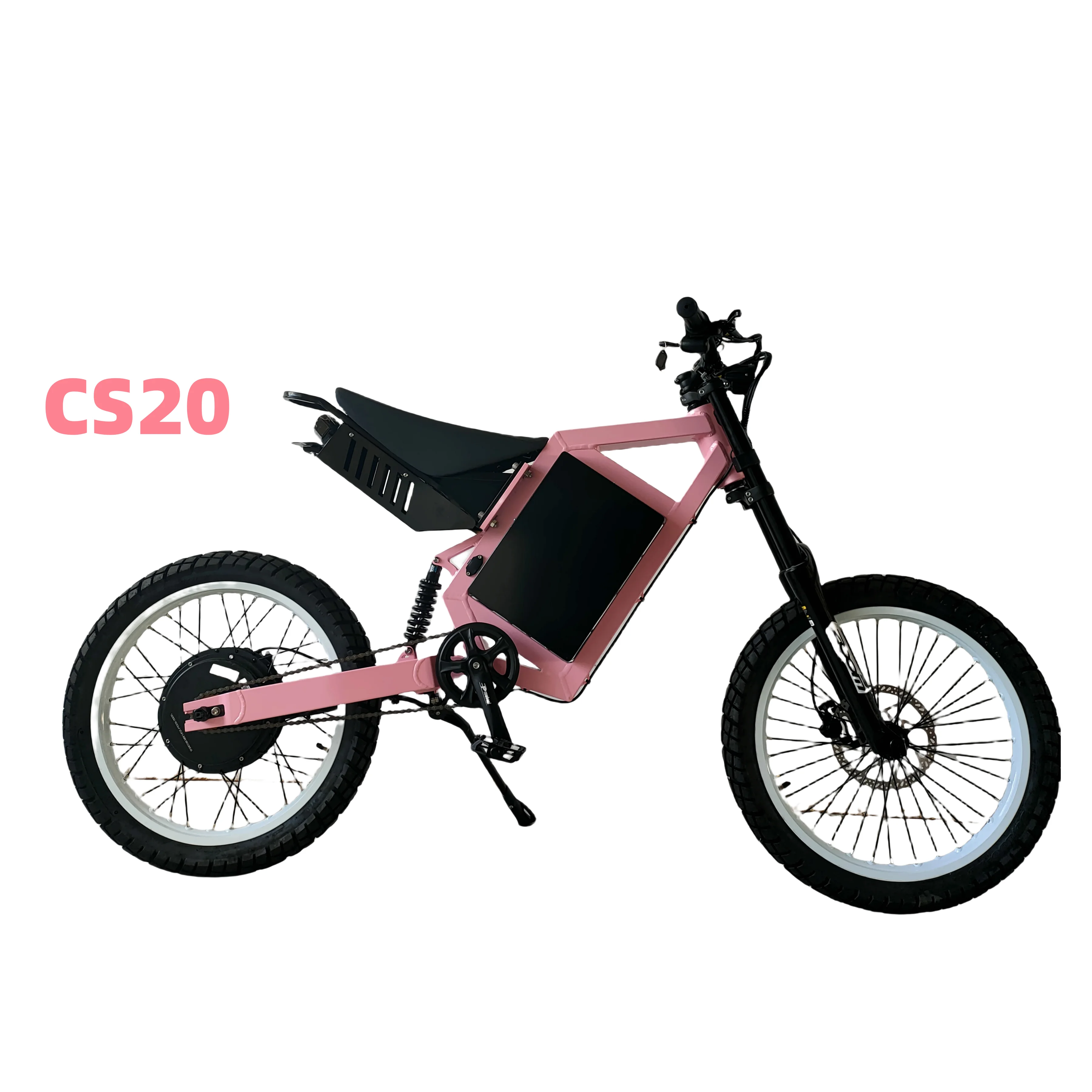 Geofought CS20 12000W Electric Bike with Full Suspension 19
