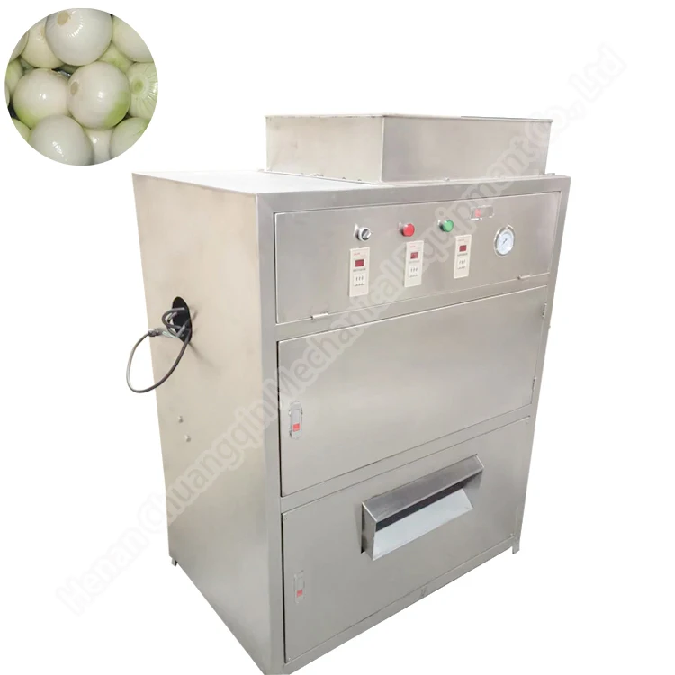 Spring Commercial Skin Removing Green and Packing for Sale High Quality Onion Peeling Machine