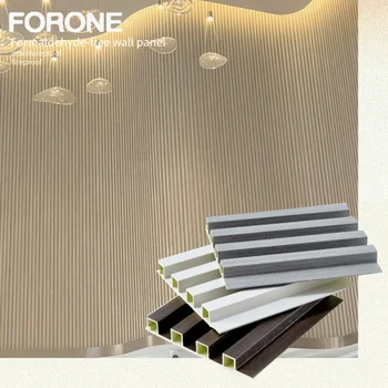 Manufacturer High Quality Waterproof Anti-termite Plastic Wall Panel for House Interior Decoration