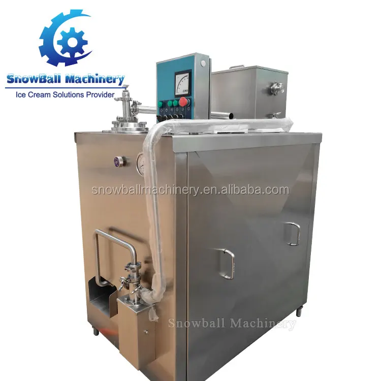 Small Scale Production Machine 50L Ice Cream Continuous Freezer for Ice Cream Plant