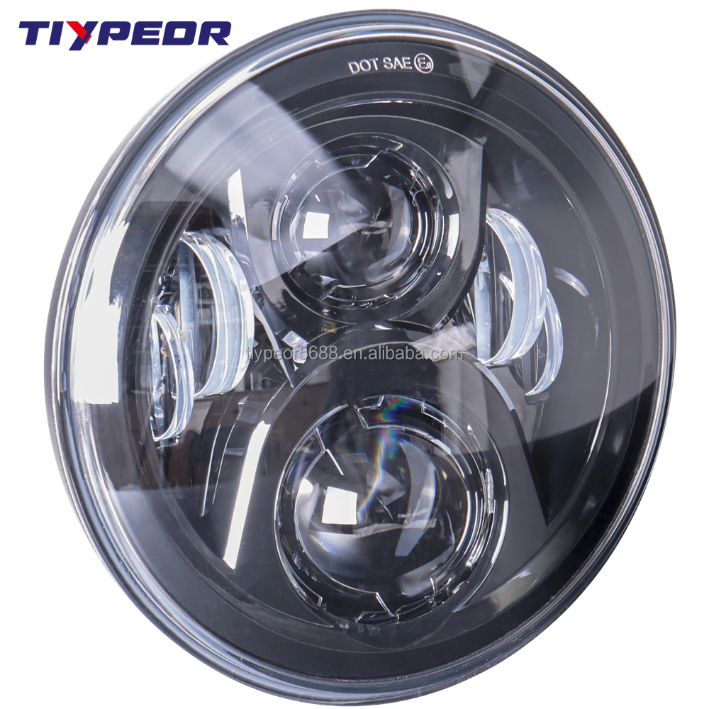 product tiypeor auto parts 7 inch headlight hi low beam for honda cb400 cb500 cb1300 hornet250 round headlight-2