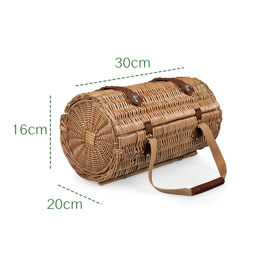 Huangtutraditional Style Handmade Bamboo Rattan Storage Home Decor