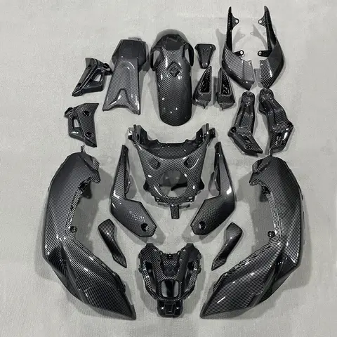 ABS Plastic Carbon Fiber Spray Painting Fairing Kit for Yamaha MT07 2021 2022 2023 Motorcycle Fairing Kit