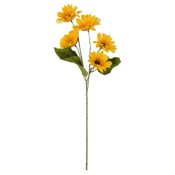 Wholesale Decoration Artificial Flower Sunflower Real Touch