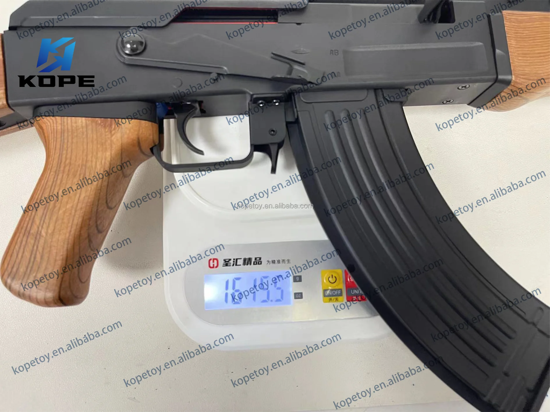 Kopetoy UMP45 chip assault rifle metal gear toy guns gel blaster gun electric ball  water  gun TikTok  same style