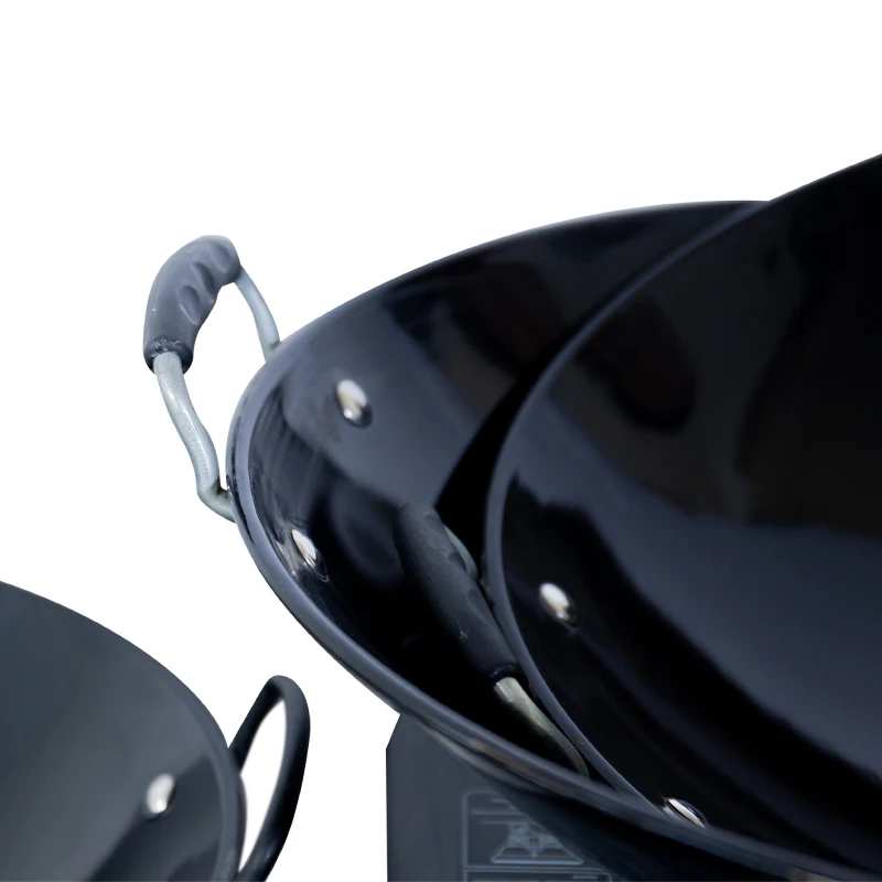 Wok Burner Sets Stainless Steel Induction Pots Non Stick Cookware Set