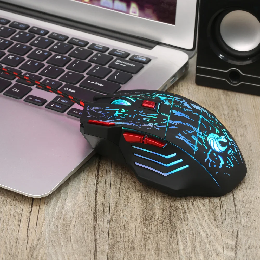 ultra Light Custom Shape Computer Personalized Gaming Mouse Wired Usb ...