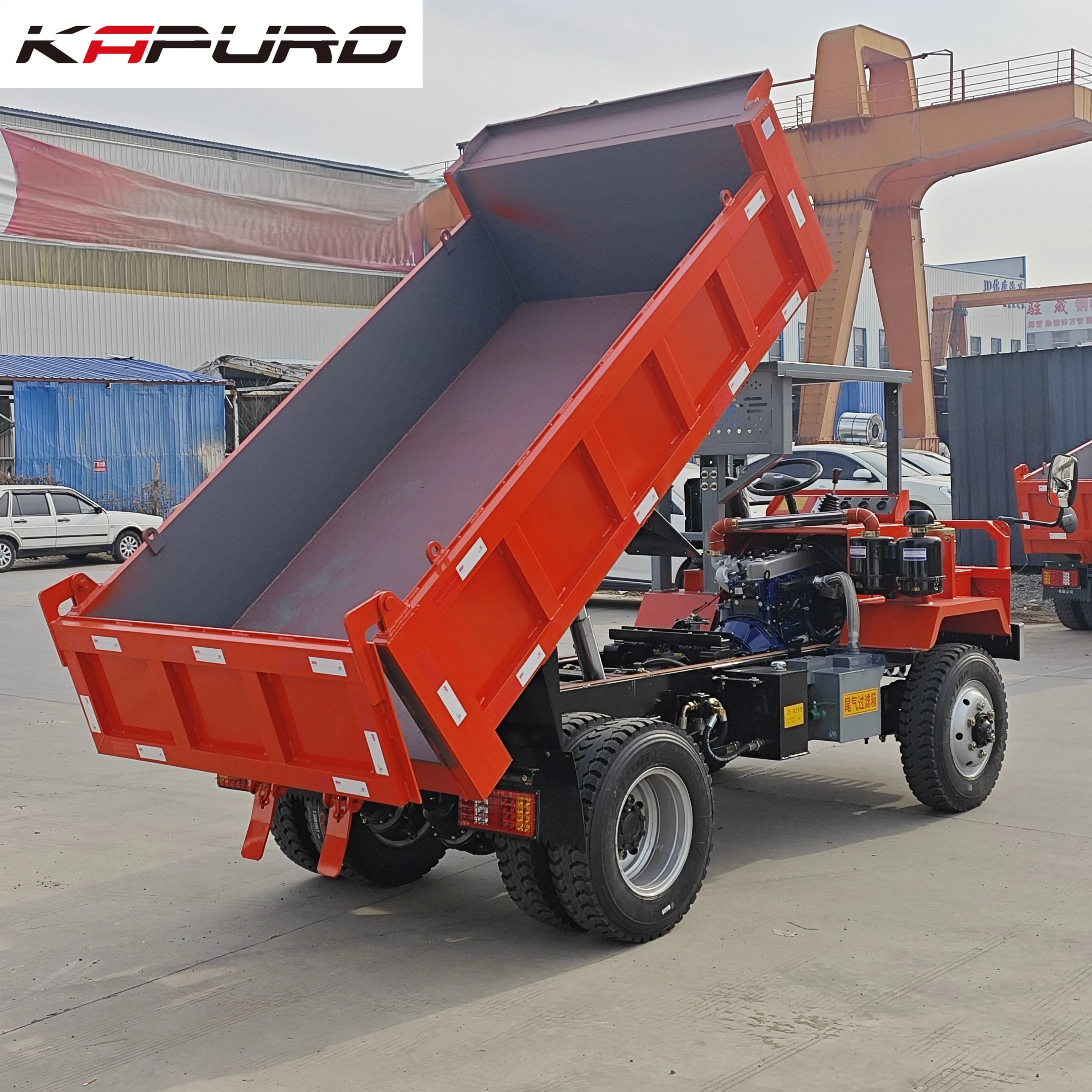 product kapuro kr 8 diesel 3600kg heavy duty mining dump truck 4x4 underground mining equipment new condition 15 year warranty tested-15