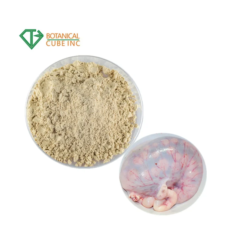 Supply natural Sheep Placenta Extract 80 Mesh Sheep Placenta Powder