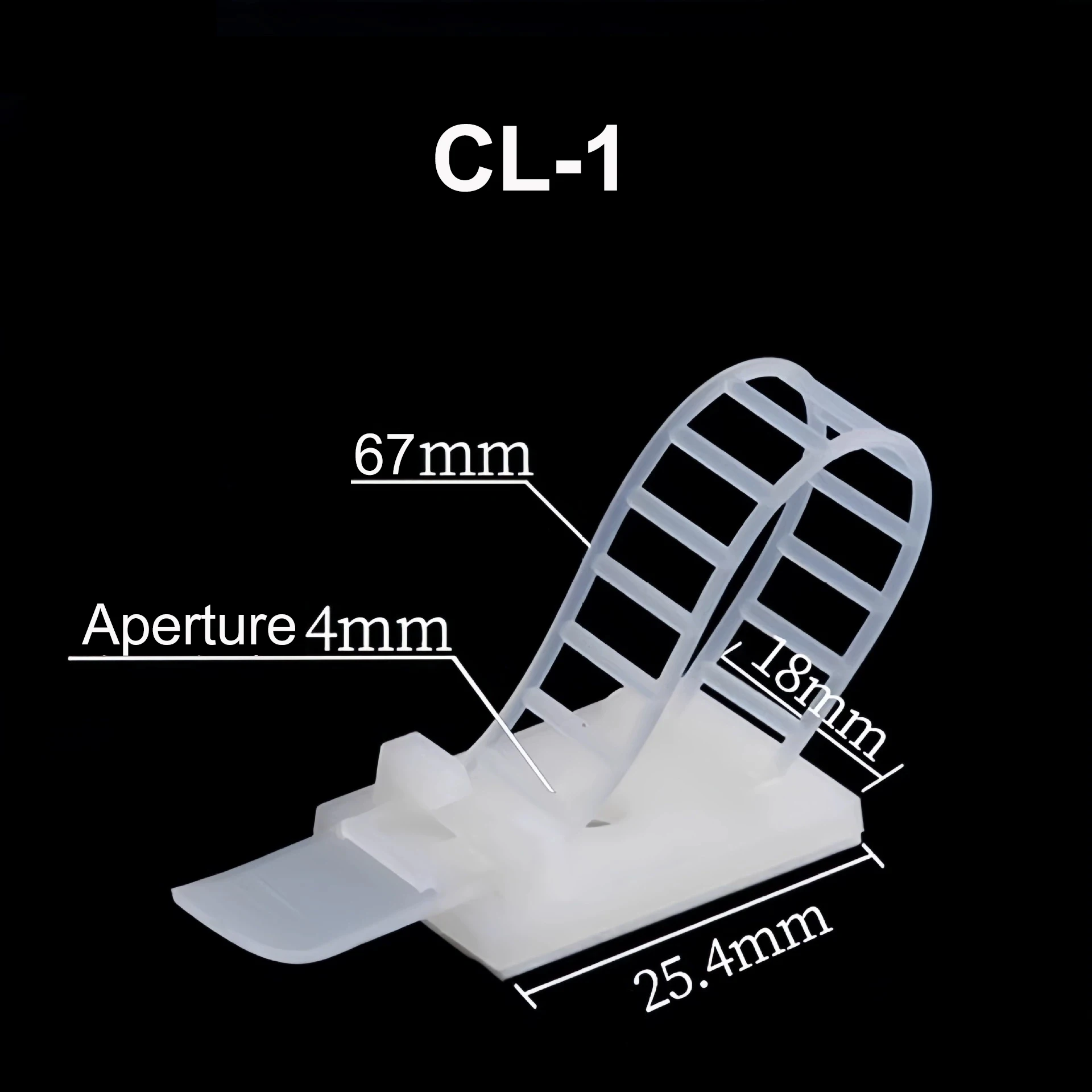 Alibaba.com: 3M Adjustable Wire Cable Clip with Releasable Base and ...
