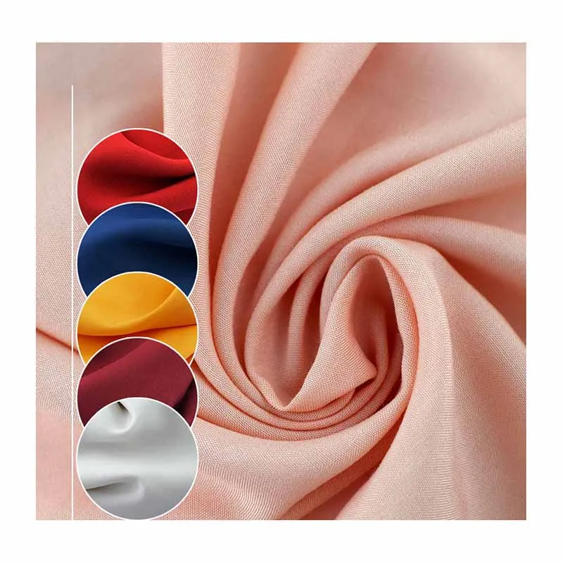 100% вискозная ткань 125gsm из вискозы поплин для рубашек