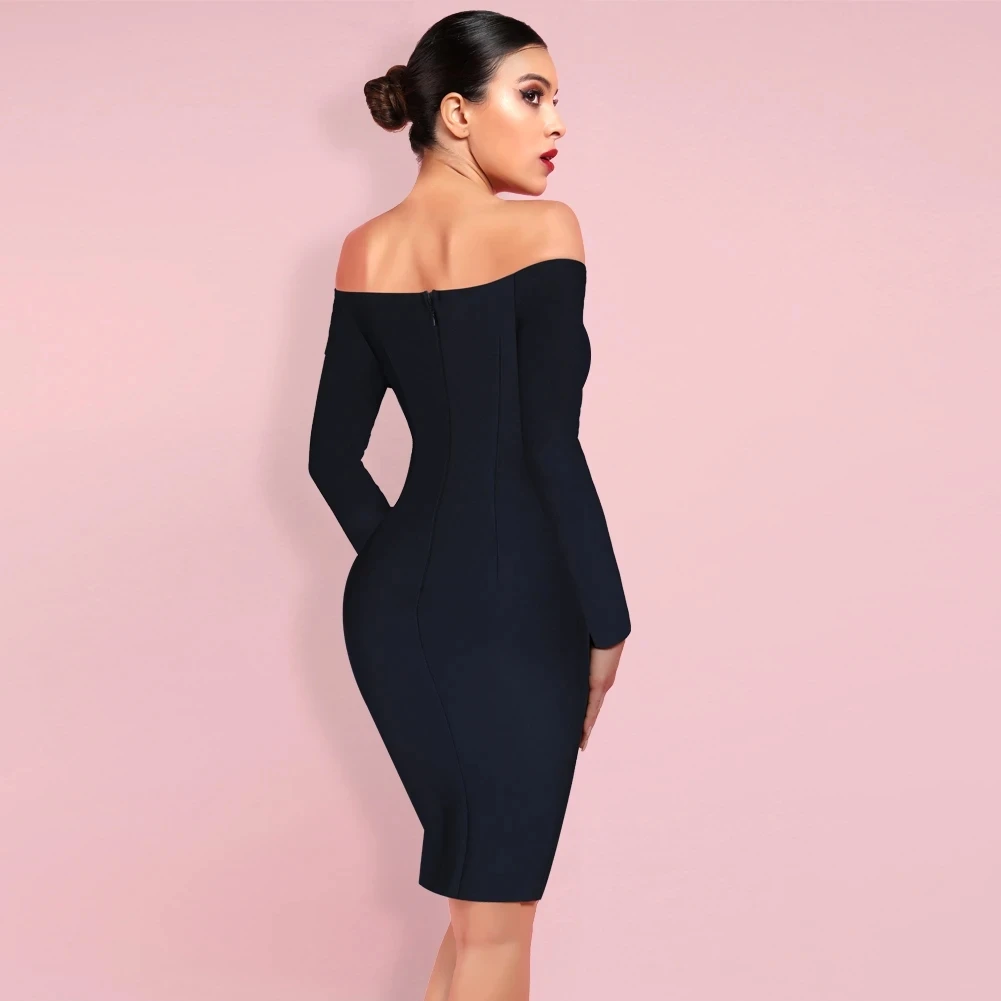 long sleeve purple dresses for women Mya Long Sleeve Jersey Dress – Halston