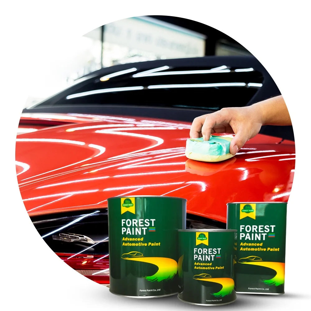 Good Weather Resistance High Gloss Retention Excellent Performance Car Body Works Spray Paint Matte 2k clear Coating Varnish