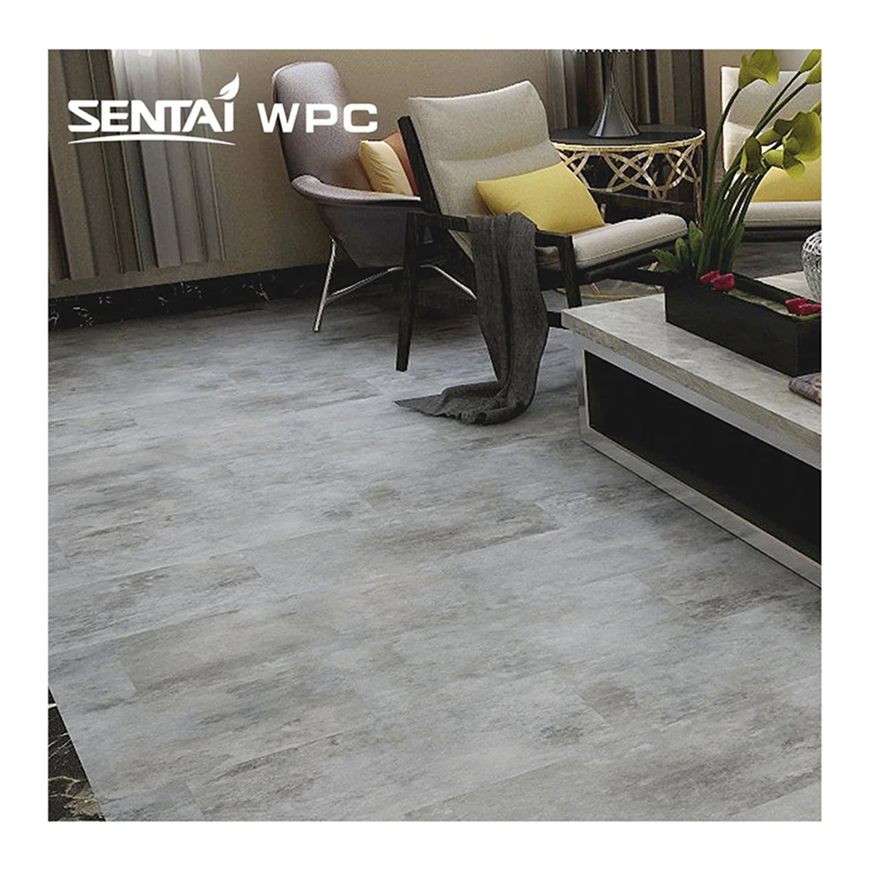 Indoor Decorative Granite Stone /marble Kitchen Pvc Luxury 3d Flooring