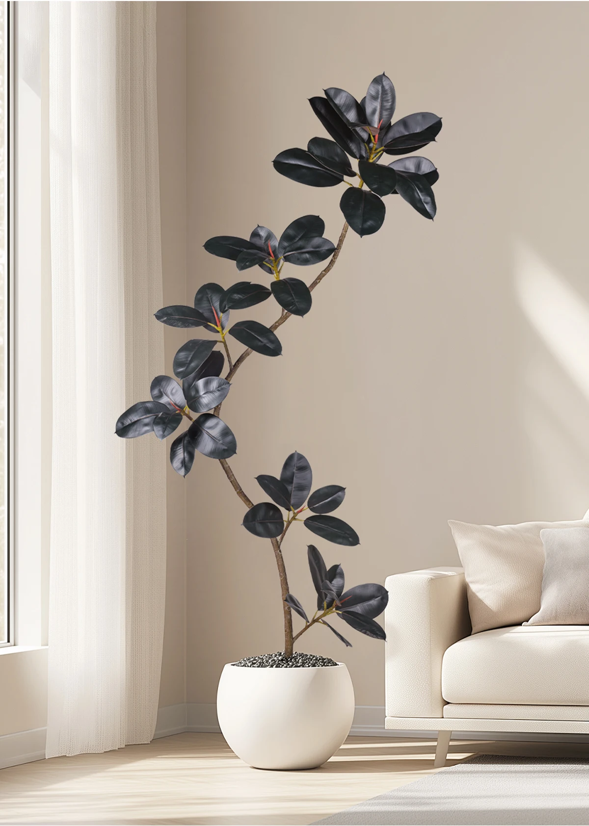 Artificial Plants Greenery Faux Plant Tree Large Artificial Banyan Tree Plant Artificial Tree Indoor Outdoor Decoration with Pot supplier