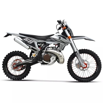Lextra Adult 2 Stroke 300cc Offroad Dirt Bikes Enduro Motorcycles With Water Tank Electric Fan