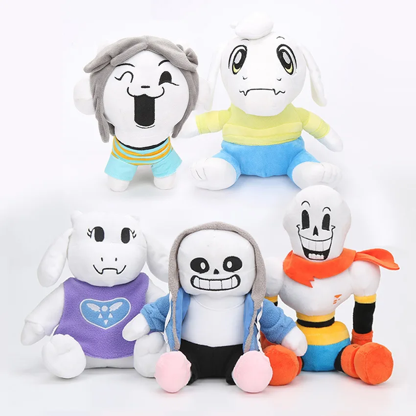Personaje del juego Undertale Sans juguetes de peluche Papyrus Frisk Chara  Temmie juguetes de animales de peluche y juguetes de peluche