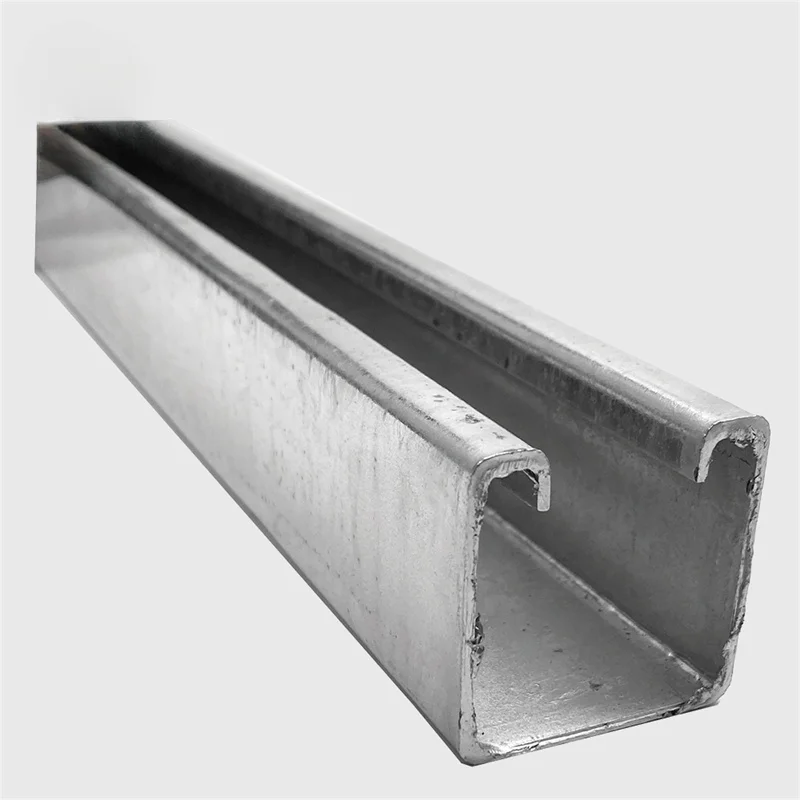 Right Price Galvanized C Channel Steel Strut Slotted C Purlin Construction Section Roof Purlin