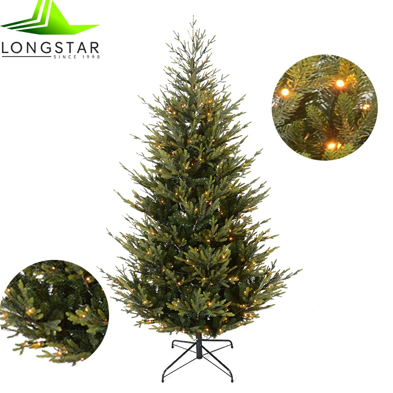 Pvc Christmas Tree Quick Assembly Folding Umbrella System,Flame