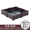 Double row, 4-pack, 80*80*22