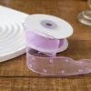 2.5cm purple 10 yards