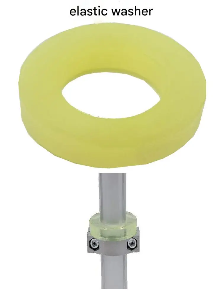 28mm Elastic Washer, Third-generation Aluminum Alloy Lean Pipeline bar Accessories, Workbench, Turnover Cart, Rack, Flow Rack