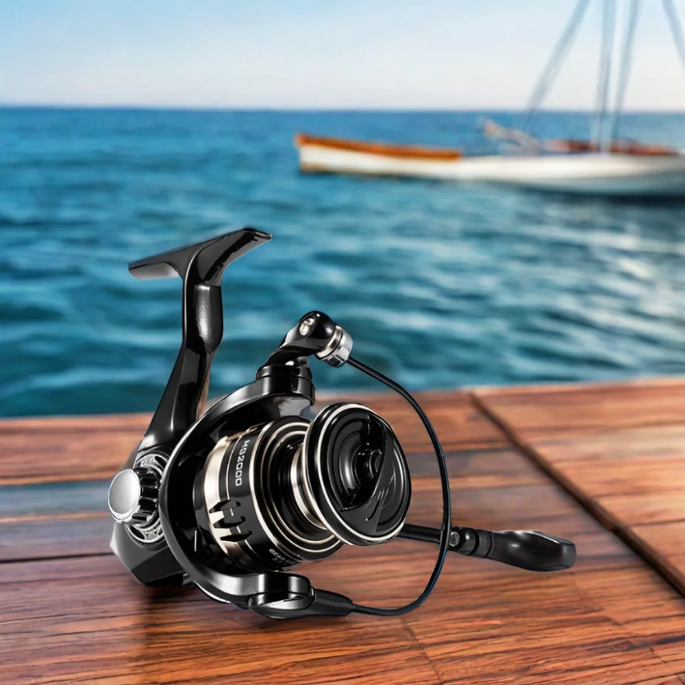リール ROOBLINOS SW6000 Amazon | Saltwater Spinning Reel Metal Body Boat 18kg High