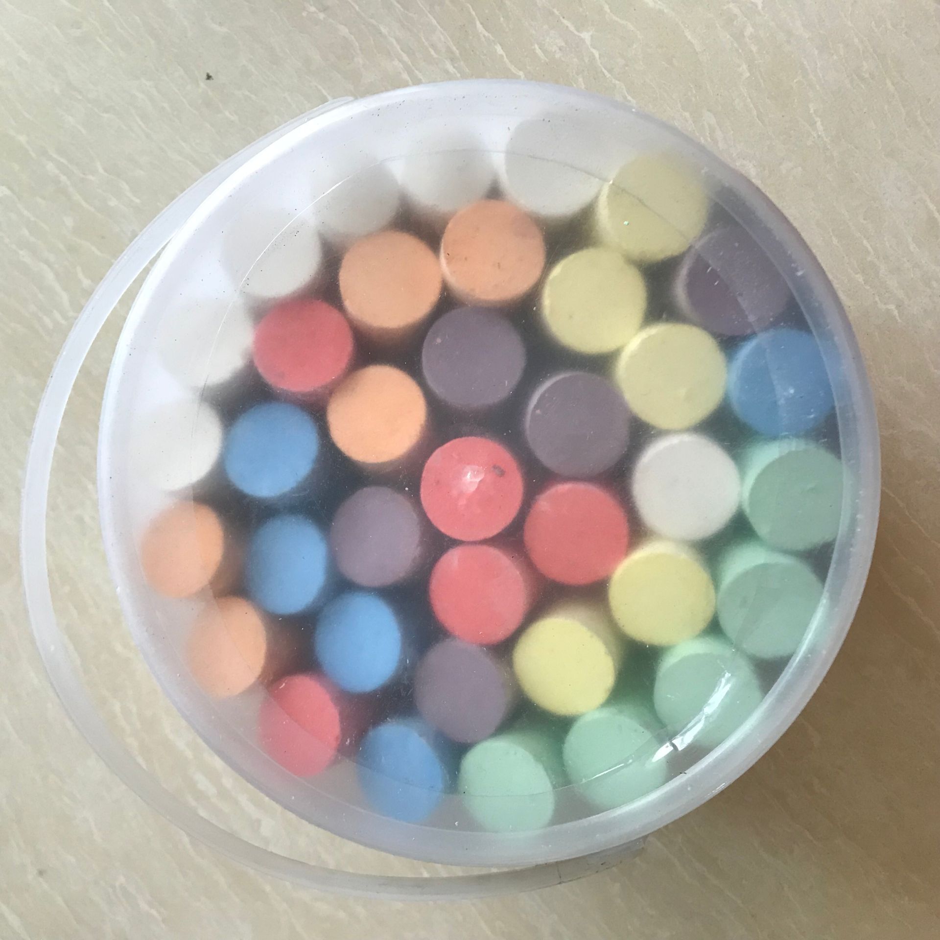 Индивидуальные нетоксичные цветные моющиеся мелки для уличного тротуара 37 шт. в